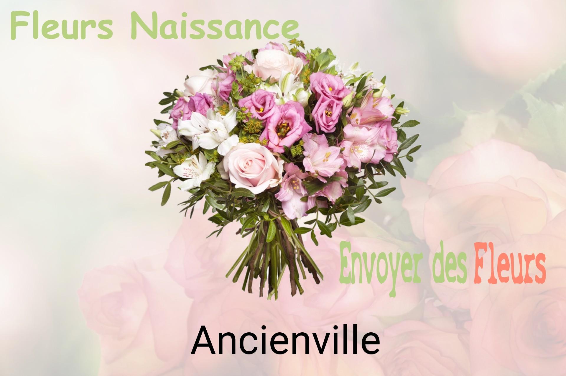 Bouquet de fleurs de naissance livré à Ancienville